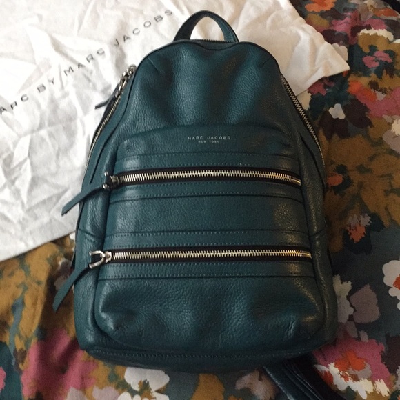 marc jacobs leather biker backpack